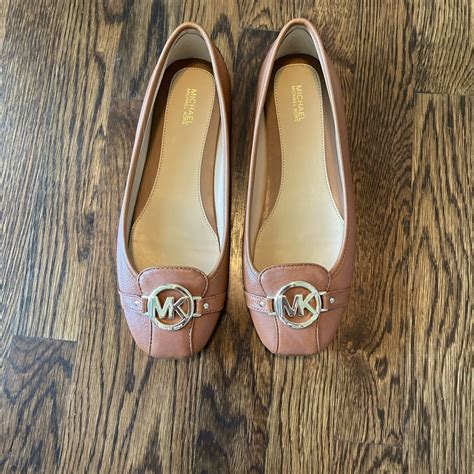 michael kors tracee flats|Tracee Saffiano Leather Moccasin .